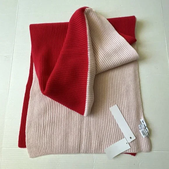The Cashmere Project Scarf Sugar Blush Paris Red 100%Cashme💖Great gift💖 - Picture 6 of 7